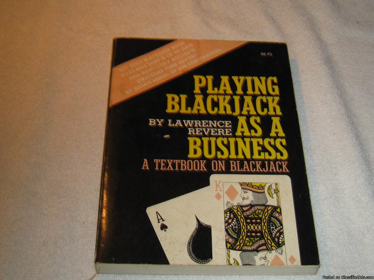 Photo Playing BlackJack as a Business -- a Textbook