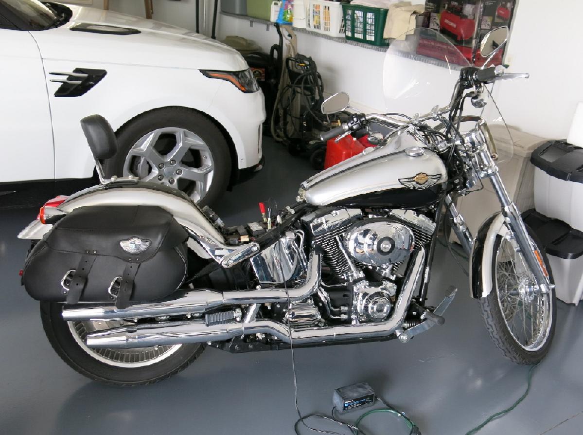 Photo 2003 Harley Davidson Softail Deuce FXSTD 100th Anniv. edition