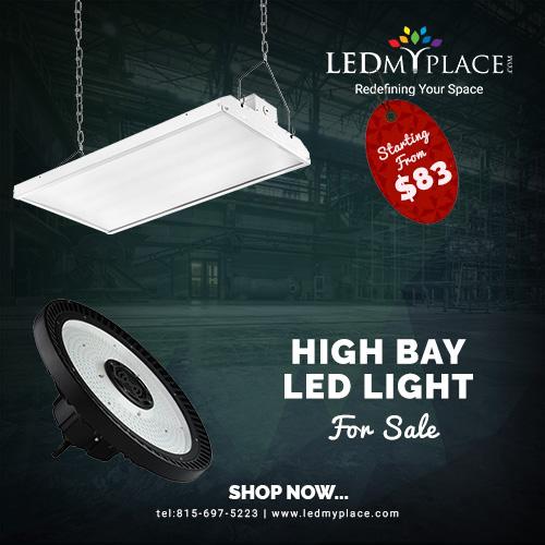 Photo Give a New Life In Your Warehouse By Installing LED High Bay Light Fixtures