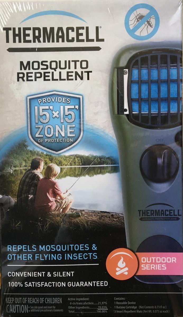 Photo Thermacell Patio Shield Mosquito Repellent 15 x 15 Foot Bug Protection