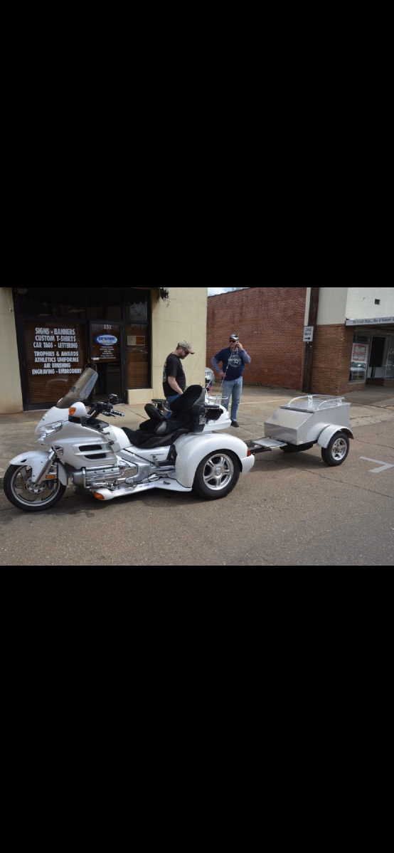 Photo Honda Goldwing Trike & Trailer