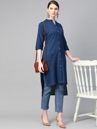 Photo LATEST GREEN SUMMER KURTI & A LINE SHAPE KURTI COLLECTION ONLY AT SHREELIFESTYLE