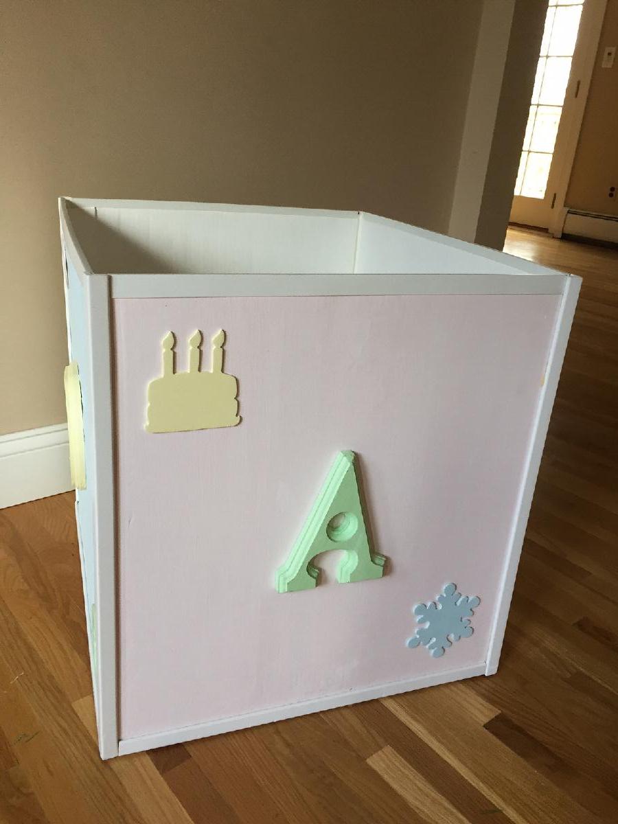 Photo Toy box OR Wishing well for baby shower