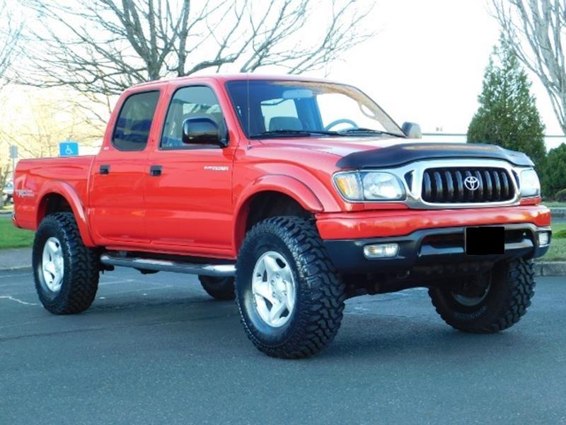 Red Toyota Tacoma Lifted For Sale Zemotor