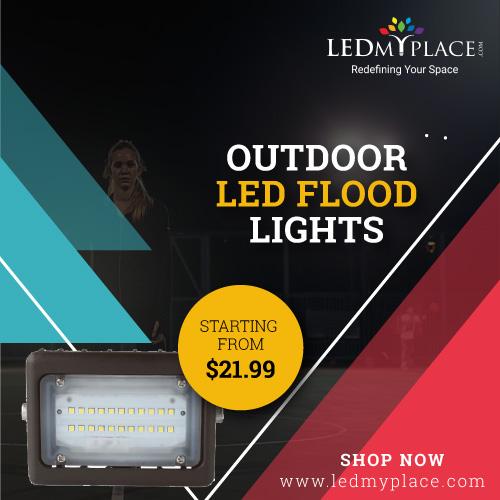 Photo Buy Online LED Flood Light Fixture From LEDMyplace at Cheap Price