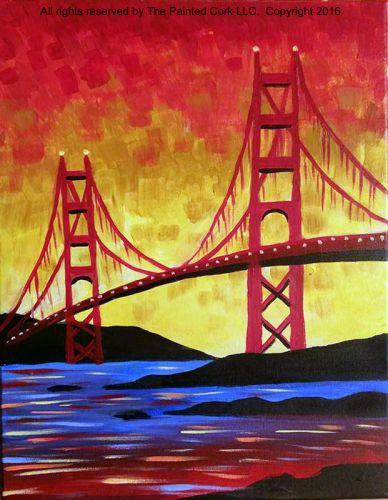 Photo Sacramento Studio 4/8: Golden Gate Twilight ~ Ages 21 and up