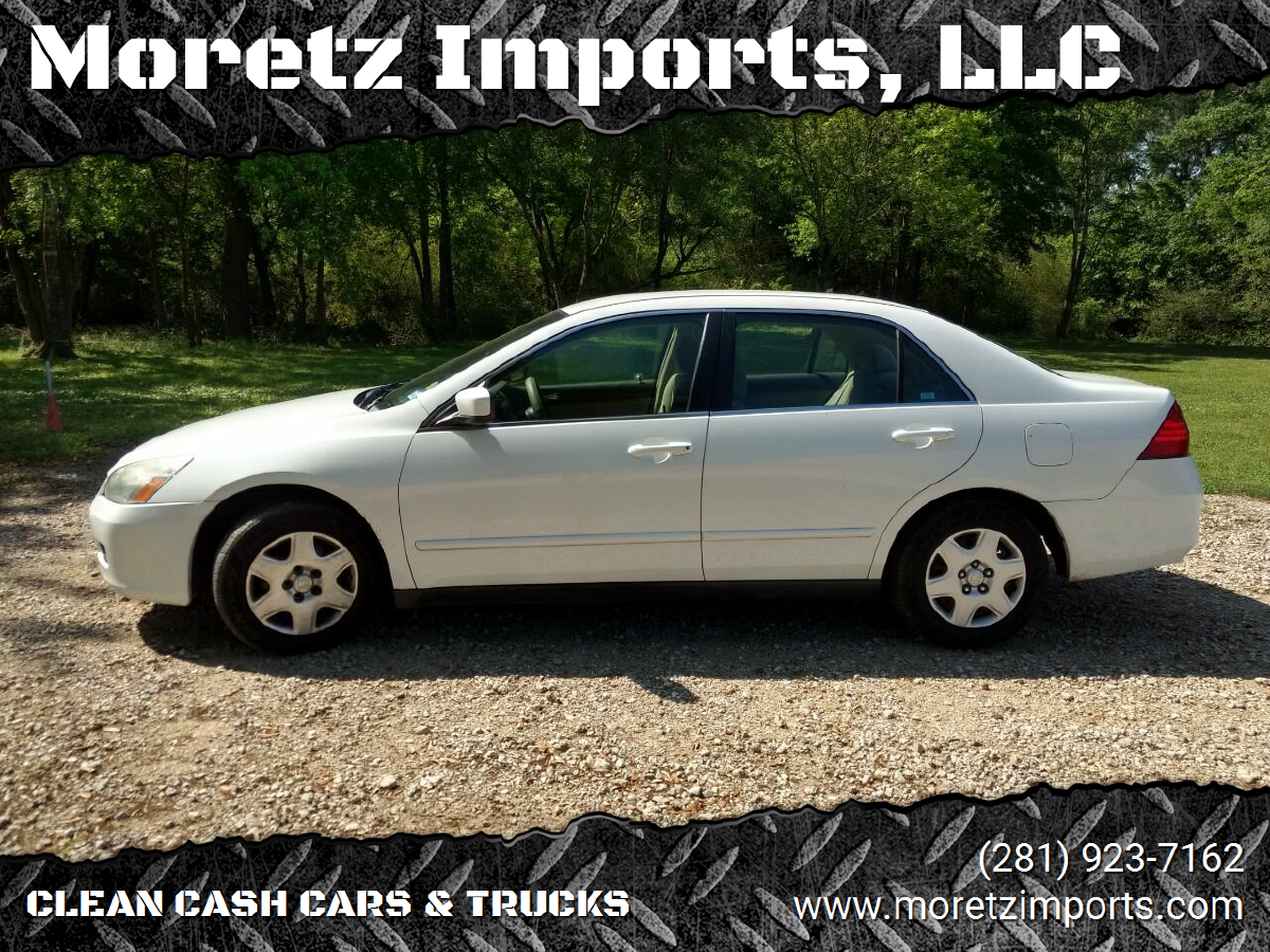 Photo 2007 Honda Accord LX Automatic 4-Cyl Sedan in White * 90 Day Warranty