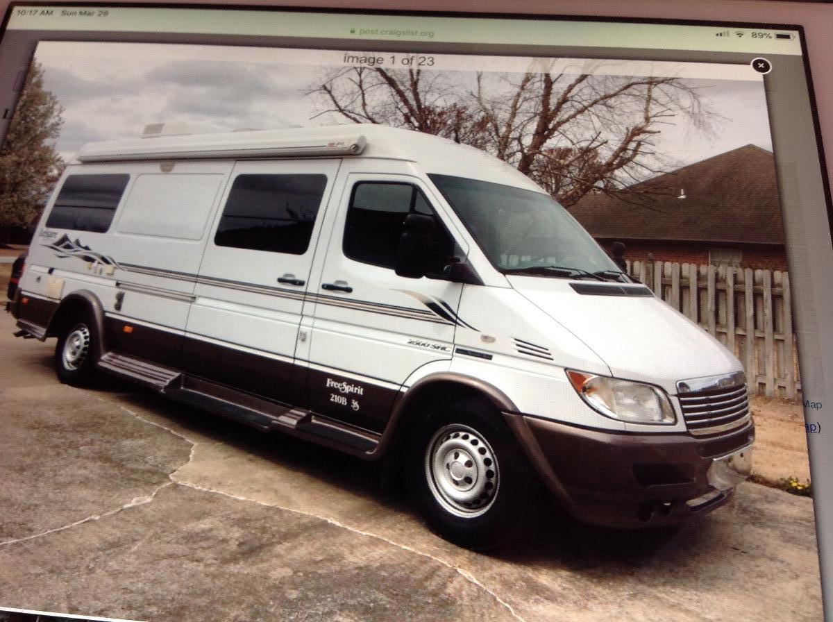 leisure travel van free spirit ss for sale