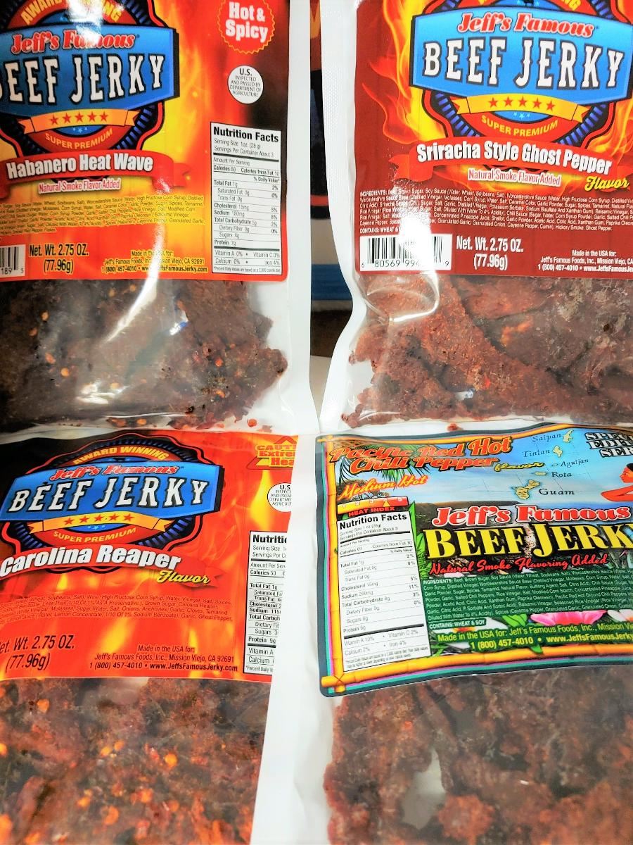 Photo Georgia! Soft and Tender! Jeff's Famous Jerky!