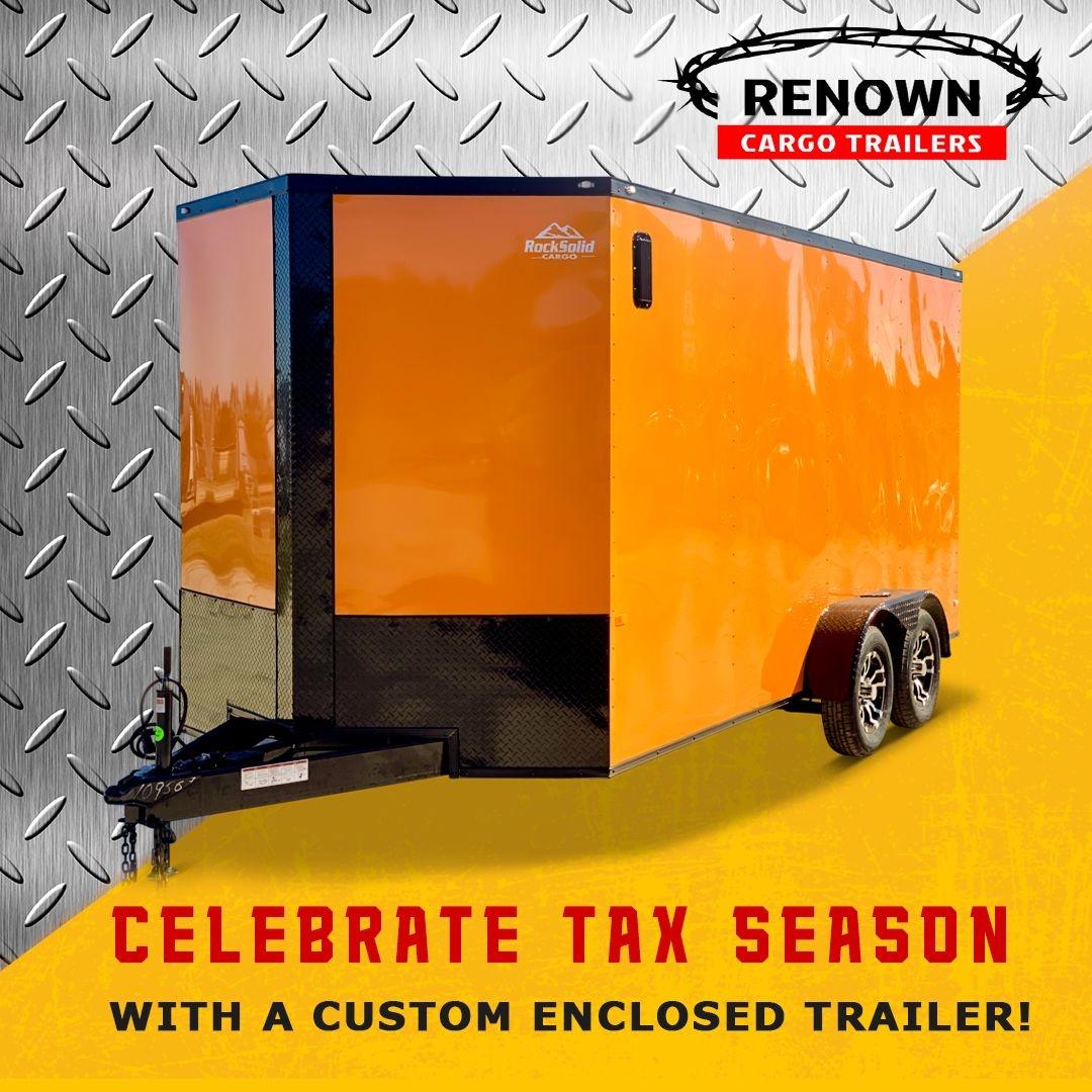 Photo 🟠 Enclosed Cargo Trailers For Sale