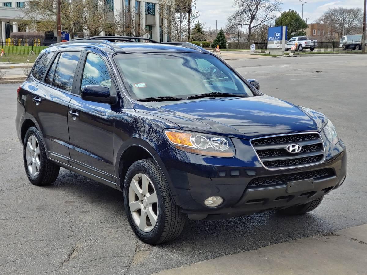Photo 2007 Hyundai Santa Fe SUV FWD Blue Low Mileage