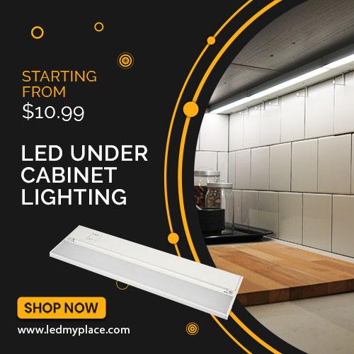 Photo Buy Now LED Under Cabinet Lights at Cheap Price