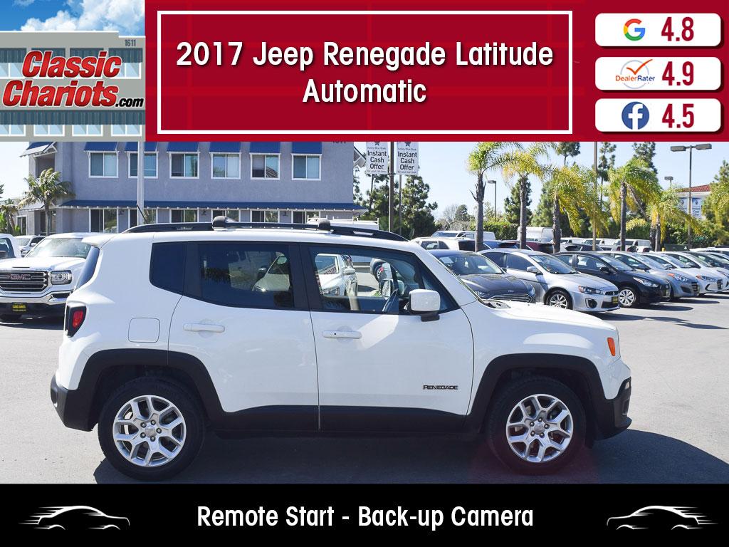 Photo Used 2017 Jeep Renegade Latitude for Sale in San Diego - 21116a