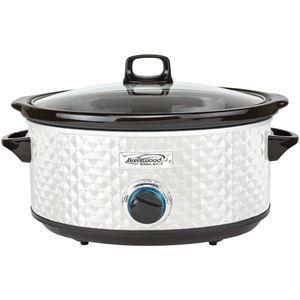 Photo Brentwood Appliances 7quart Slow Cooker Pearl White