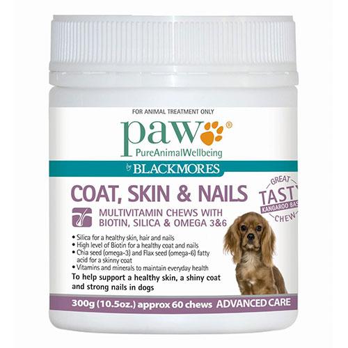 Photo PAW COAT, SKIN & NAILS MULTIVITAMIN CHEWS