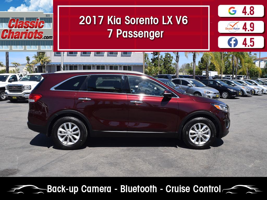 Photo Used 2017 Kia Sorento LX V6 7 Passenger for Sale in San Diego - 21394